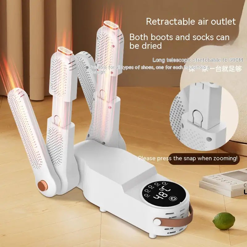 Máquina Secadora de Zapatos Retráctil y Plegable para Invierno